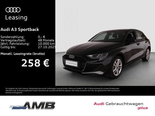 Audi A3 Sportback Advanced 30 TDI AHK/vC+/Nav+/12.29Garantie