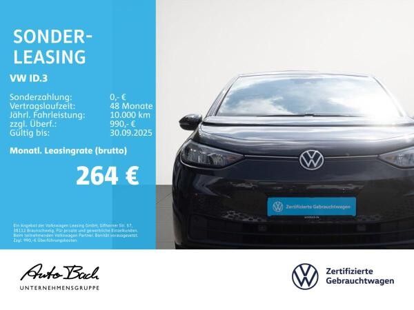 Volkswagen ID.3 Pure Performance, Navi, LED, App-Connect, Parkpilot