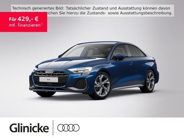 Audi A3 Limousine S line 30 TFSI LED/ACC/Nav/sonos/18"