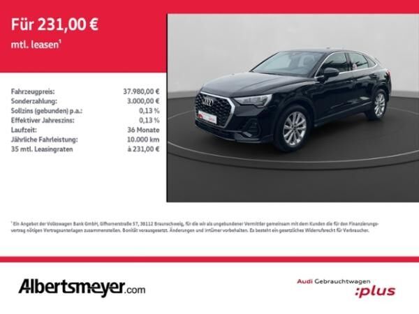 Audi Q3 Sportback 35 TDI+ACC+NAVI+LED+RÜCKFAHRKAMERA