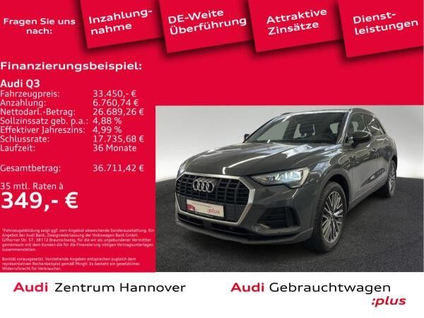 Audi Q3 45 TFSIe virtual DAB Navi LED Teilleder