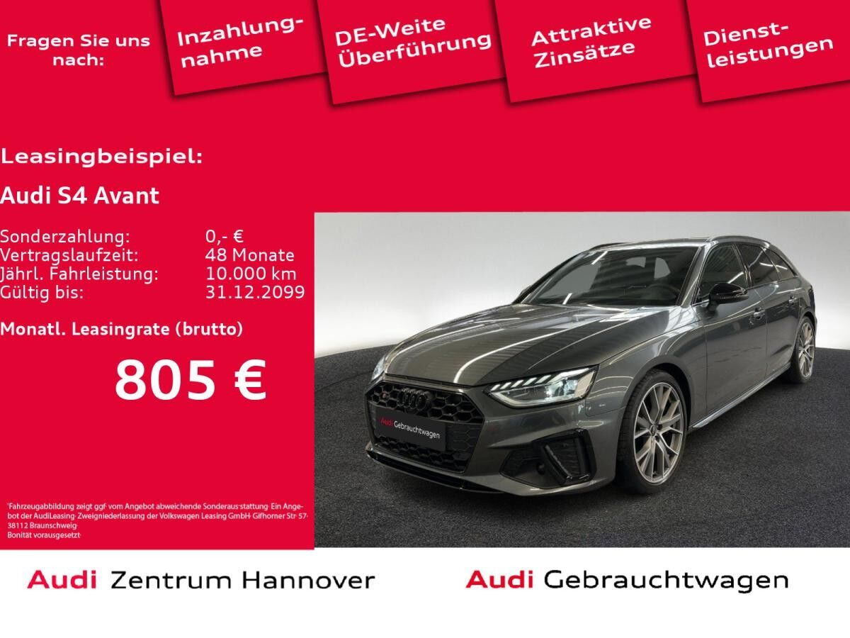 Audi S4 Avant 55 TDI quattro Head-Up Matrix B&O Kamera Memory