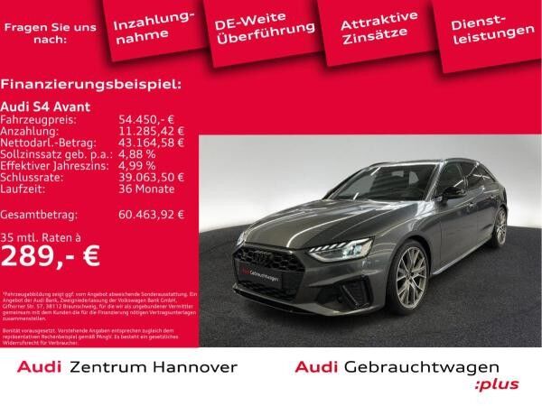 Audi S4 Avant 55 TDI quattro Head-Up Matrix B&O Kamera Memory