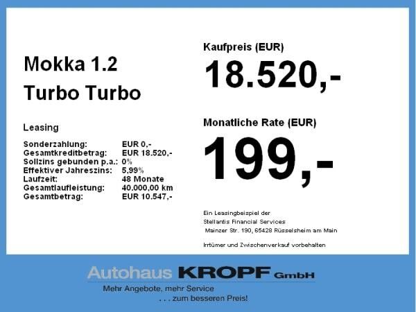 Opel Mokka 1.2 Turbo LED+SHZ+Fernlichtass.