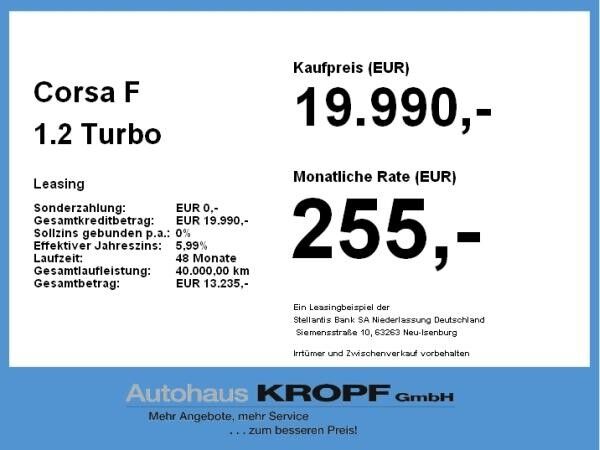 Opel Corsa F 1.2 Turbo GS LED+Navi+SHZ+Fernlichtass.