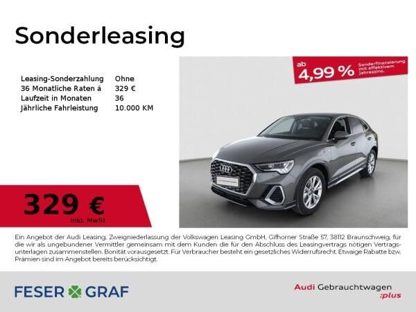 Audi Q3 Sportback S line 35 TFSI S tronic LED AHK Nav