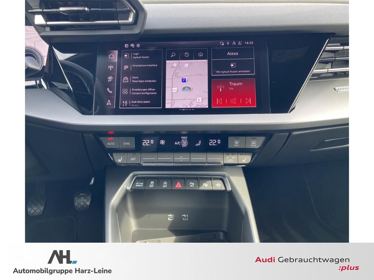 Audi A3 Sportback 35 TFSI advanced AHK Navi ACC VC+ RFK DAB APS+ SHZ