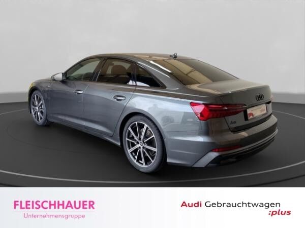 Audi A6 45 TFSI S line AHK Navi Digitales Cockpit Memory Sitze Soundsystem LED Blendfreies Fernl.