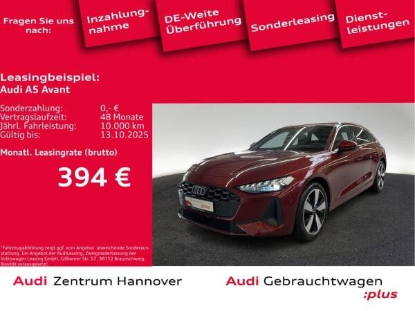 Audi A5 Avant 2.0 TFSI Kamera AHK LED ACC Teilleder