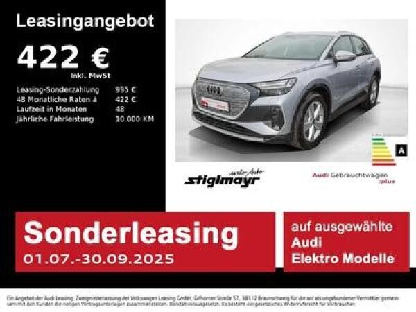 Audi Q4 e-tron 50 quattro ACC+KAMERA+MATRIX+NAVI+19`