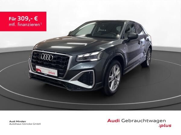 Audi Q2 30 TFSI S line AHK Matrix LM 18" PDC+RFK Tempomat