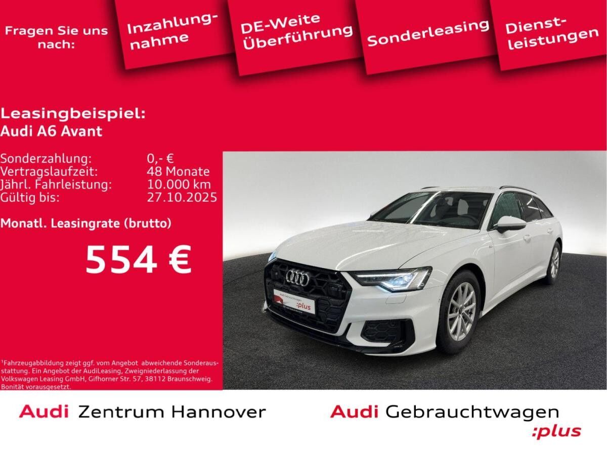Audi A6 Avant S line 40 TDI Head-Up Matrix ACC Memory Leder