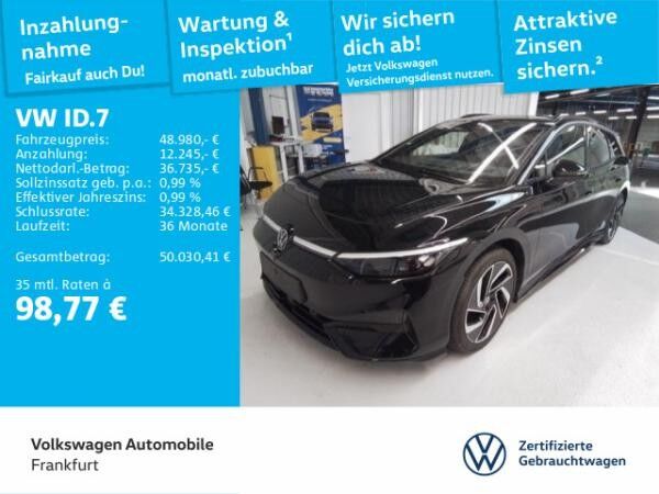Volkswagen ID.7 Tourer Pro Navi AHK IQ.LIGHT - LED-Matrix-Scheinwerfer DAB+