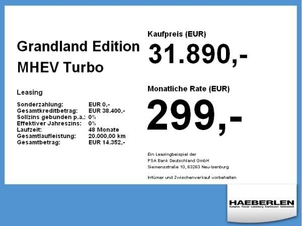 Opel Grandland Edition MHEV **Gewerbehammer**