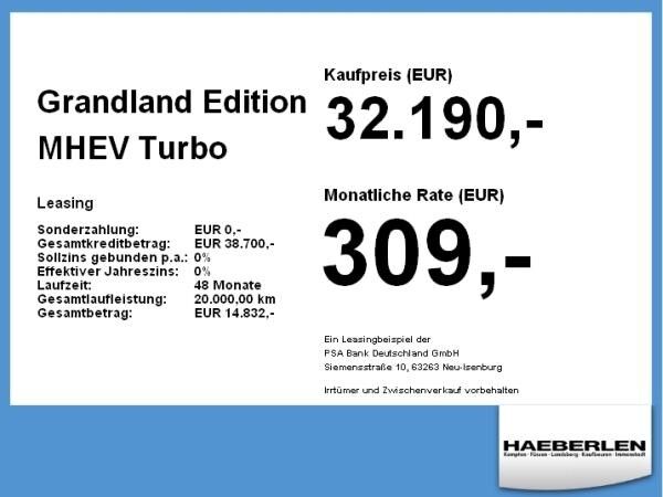 Opel Grandland Edition MHEV **Gewerbehammer**