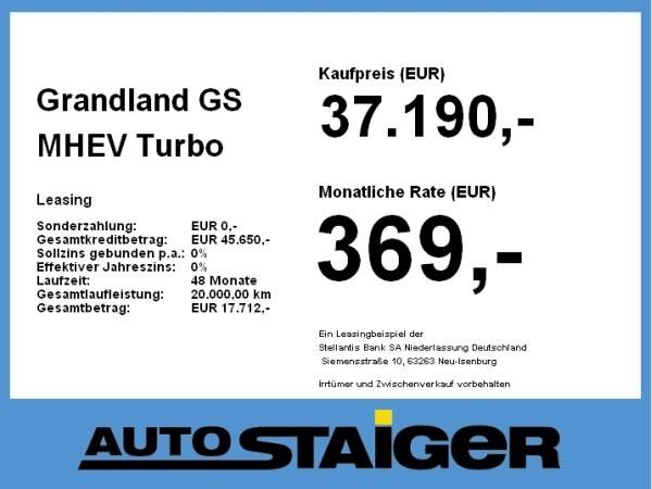 Opel Grandland GS MHEV **Gewerbehammer**