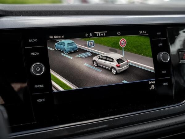 Volkswagen Polo Style LED Virtual PDC SpurH