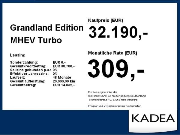 Opel Grandland Edition MHEV **Gewerbehammer**