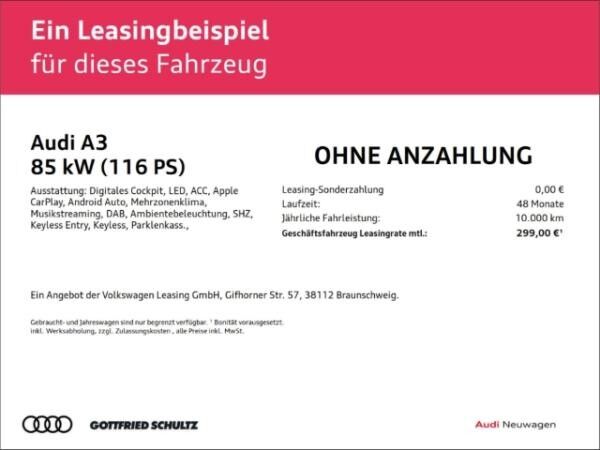 Audi A3 Sportback TFSI (Wuppertal)