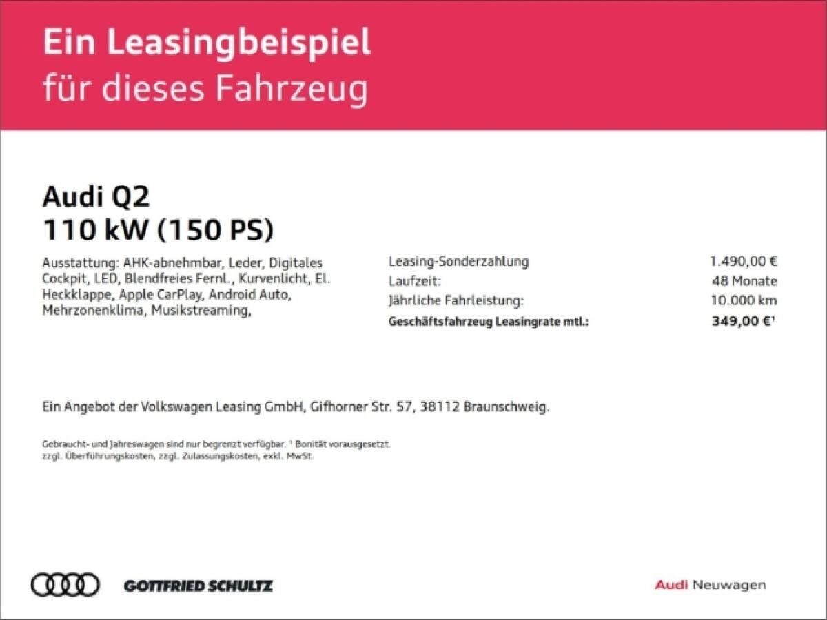 Audi Q2 S-Line 35 TDI (Wuppertal)