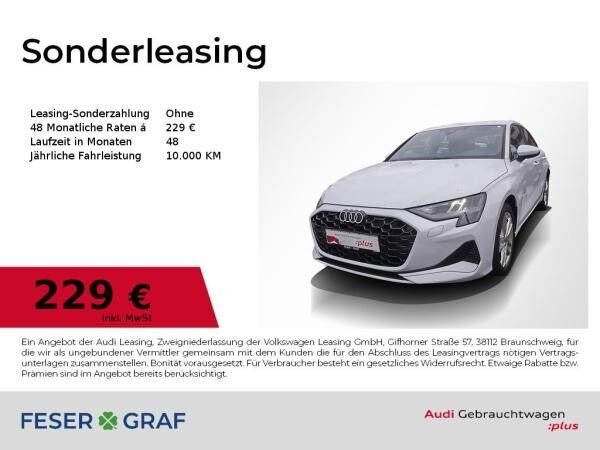 Audi A3 Sportback Advanced 30 TFSI AHK Navi Keyless