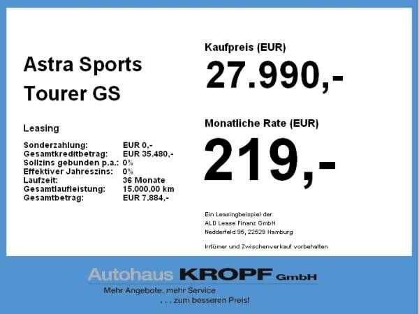 Opel Astra Sports Tourer GS 1.2 Turbo