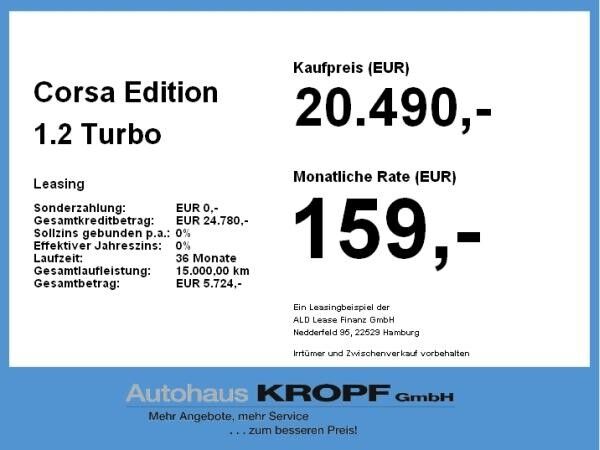 Opel Corsa Edition 1.2 Turbo **Gewerbehammer**