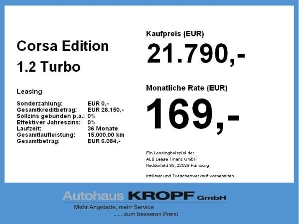 Opel Corsa Edition 1.2 Turbo **Gewerbehammer**