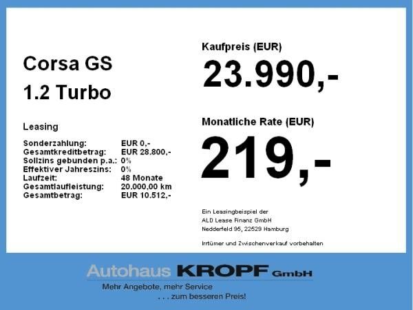 Opel Corsa GS 1.2 Turbo **Gewerbehammer**