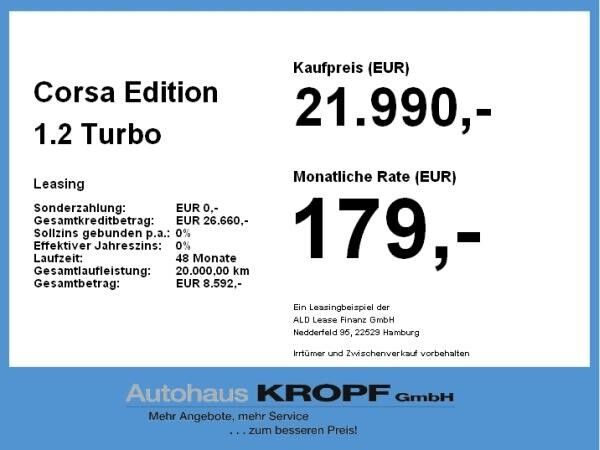 Opel Corsa Edition 1.2 Turbo **Gewerbehammer**