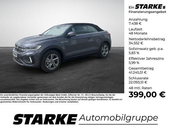 Volkswagen T-Roc Cabriolet 1.5 TSI DSG R-Line