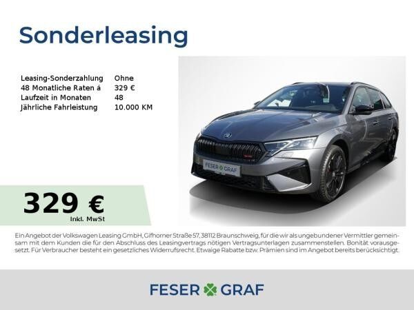 Skoda Octavia RS 2,0 TSI DSG - AHK,SHZ,NAVI,KAMERA