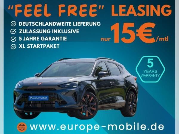 Cupra Formentor VZ 2.0 TSI 333 DSG 4Drive (UVP 65.520€/SOFORT) SENN/MATRIX/PANO/EASY/AHK/MEMORY/WINTER/UVM.