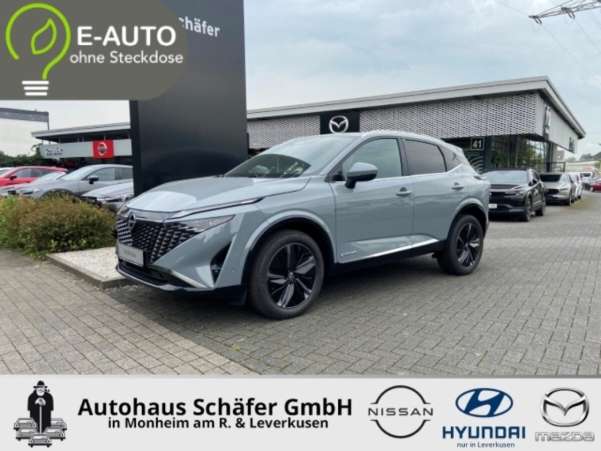 Nissan Qashqai TEKNA 1.5 VC-T e-POWER HUD Navi Leder Digitales Cockpit Memory Sitze 360 Kamera