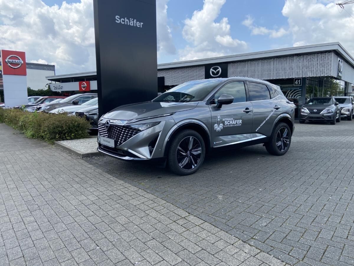 Nissan Qashqai TEKNA 1.5 VC-T e-POWER HUD Navi Leder Digitales Cockpit Memory Sitze 360 Kamera