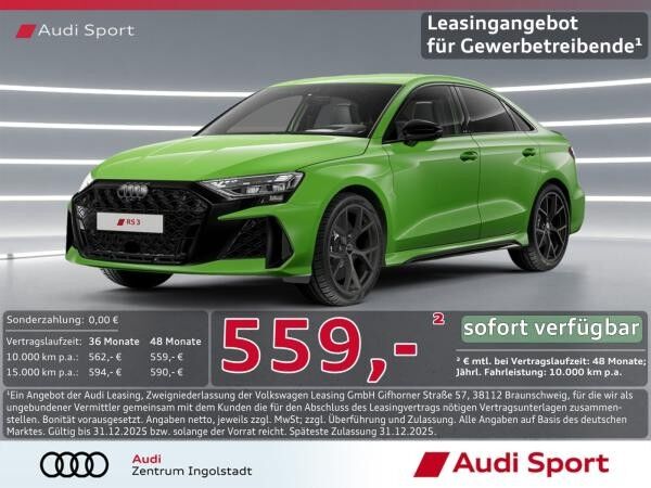 Audi RS3 Limousine S tronic MATRIX,HUD UPE 82.360,-