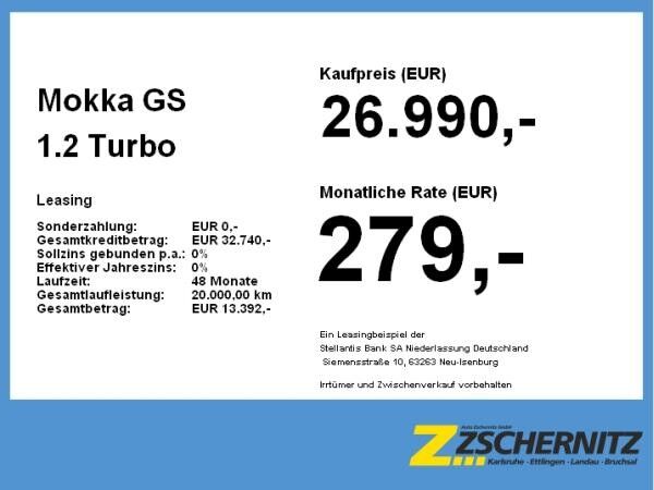 Opel Mokka GS 1.2 Turbo **Gewerbehammer**