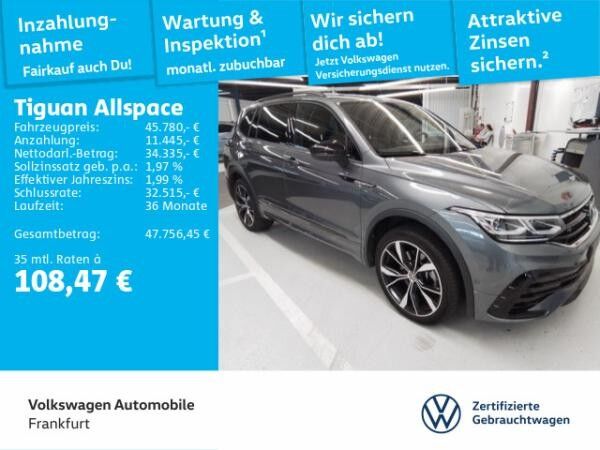 Volkswagen Tiguan Allspace 2.0 TDI DSG 4Motion R-Line Navi IQ.Light DAB+ FrontAssist