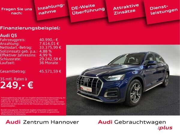 Audi Q5 50 TDI qu. advanced Head-Up Pano Luft virtual Leder