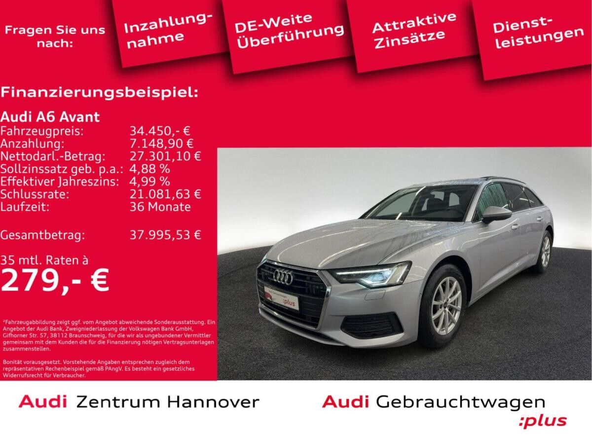 Audi A6 Avant 40 TDI Standh. Matrix Kamera AHK virtual