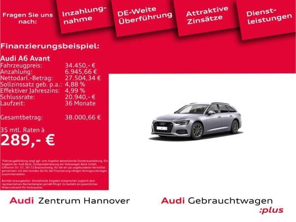 Audi A6 Avant 40 TDI Standh. Matrix Kamera AHK virtual