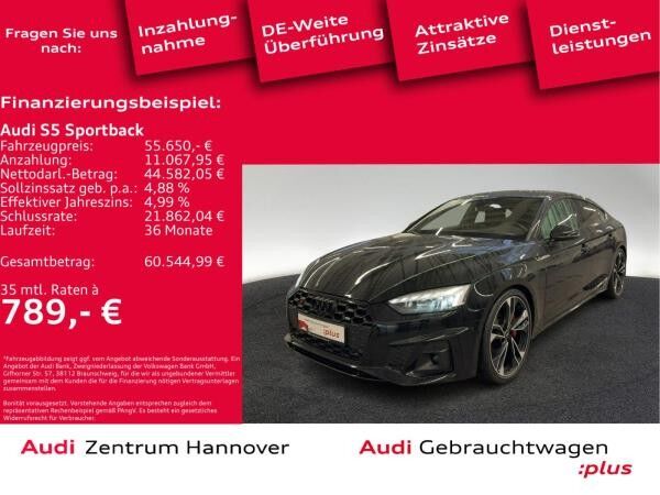 Audi S5 Sportback 55 TDI quattro Matrix Kamera B&O
