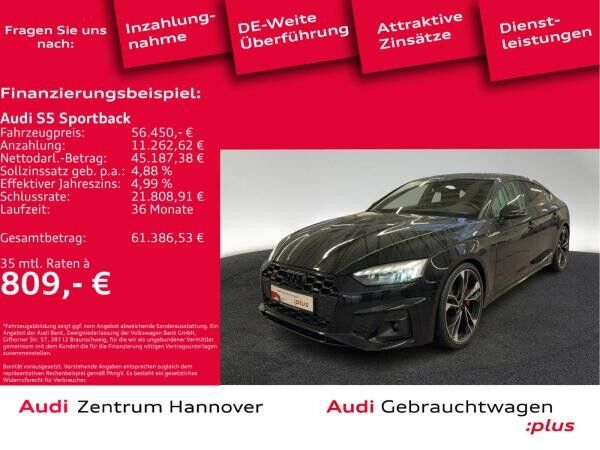Audi S5 Sportback 55 TDI quattro Matrix Kamera B&O