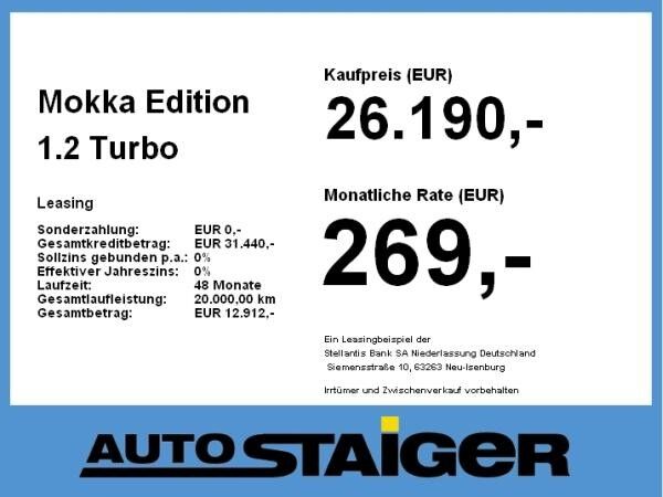 Opel Mokka Edition 1.2 Turbo **Gewerbehammer**