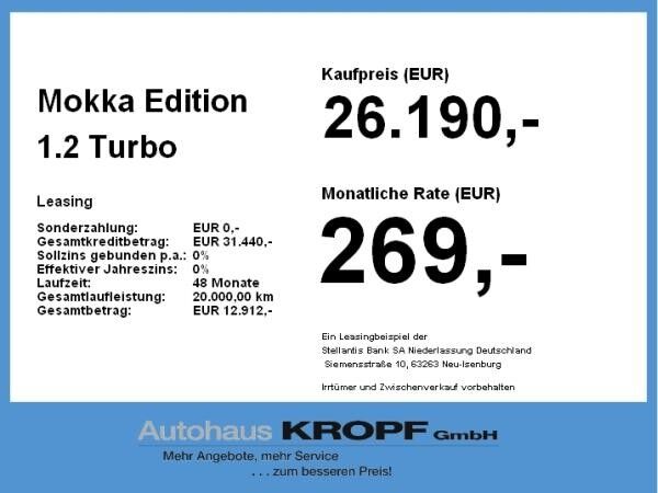 Opel Mokka Edition 1.2 Turbo **Gewerbehammer**
