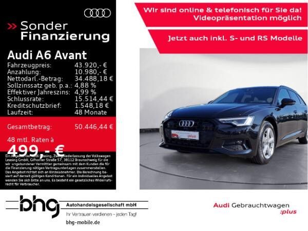 Audi A6 Avant 40 TDI advanced Matrix/Head-up/ACC/Kamera/Assist/uvm.