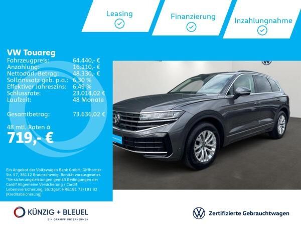Volkswagen Touareg Elegance 4Motion 3.0 TDI AHK Standhz Luft Matrix