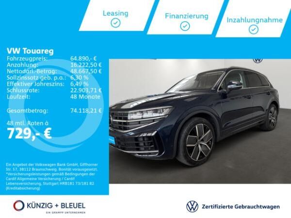 Volkswagen Touareg Elegance 4Motion 3.0 eTSI AHK Dynaudio Massage HUD Komfort