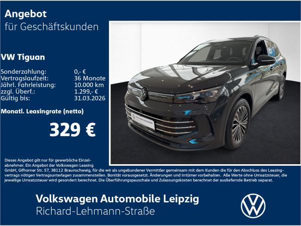 Volkswagen Tiguan Elegance 1.5 l eTSI DSG*AHK*NAVI