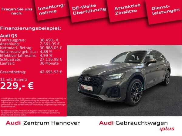 Audi Q5 S line 40 TDI quattro LED virtual AHK Navi LED